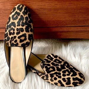 Michael Kors Brown and Black Leopard Print Flats